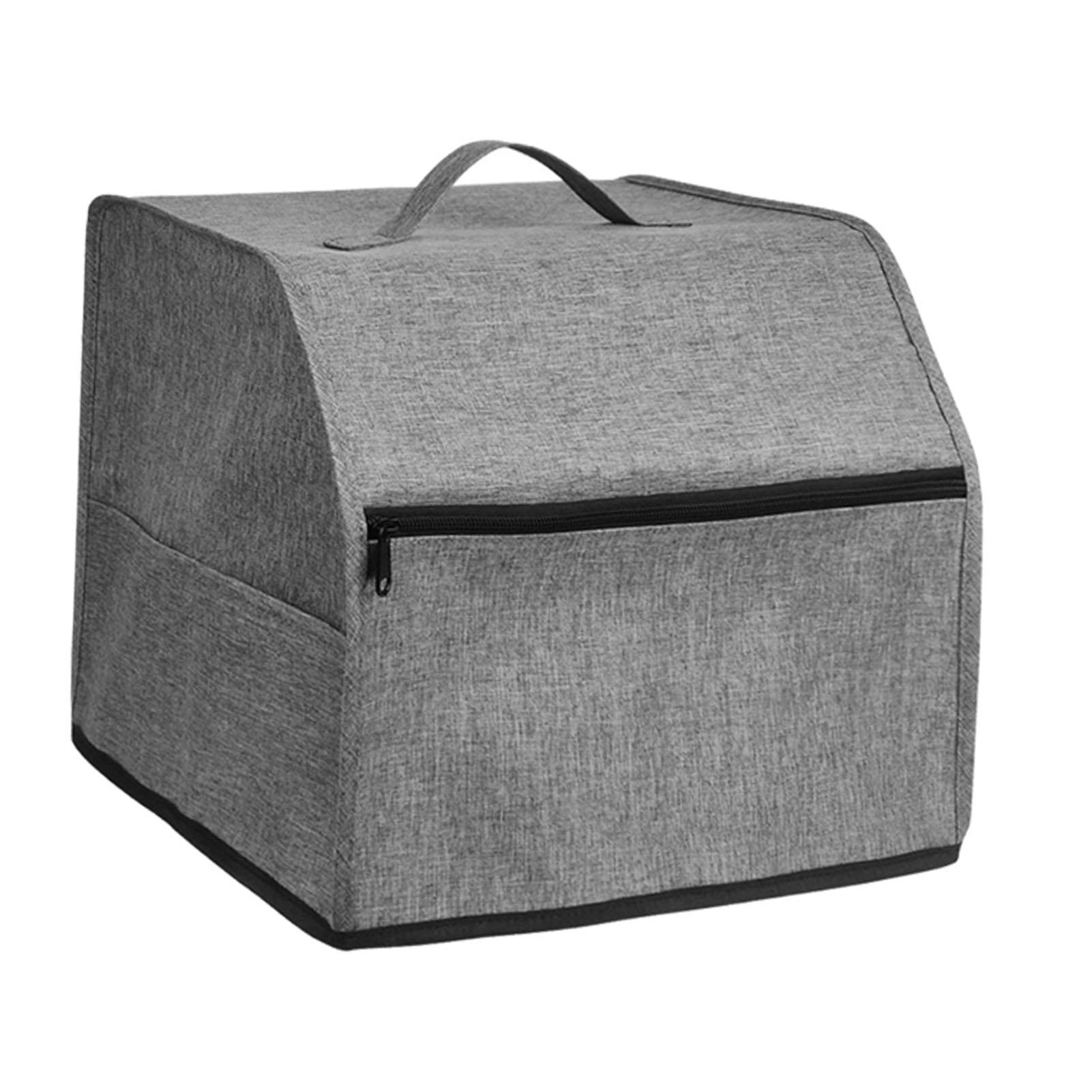 

Пылезащитный чехол для швейной машины из ткани Оксфорд, чехол для оверлока, чехол для сергера с карманом для аксессуаров