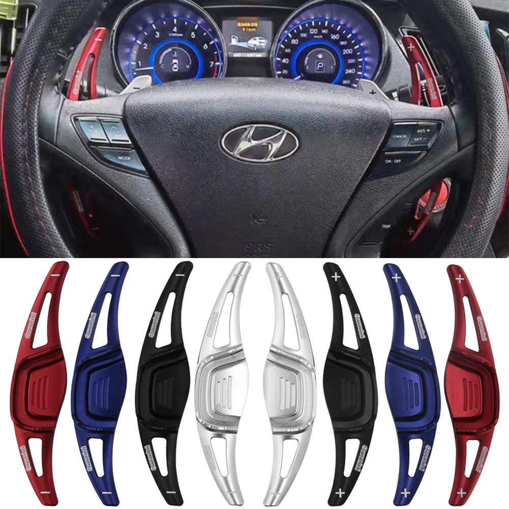For Hyundai Sonata YF I40 VF 2009 2010 2011 2012 2013 2014 Car Steering Wheel Shift Paddle DSG Extension Styling Car Accessories