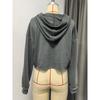 Women's Oversized Fashion V-Neck Hoodie Long Sleeve Pullover Casual Sweatshirt Trendy Autumn Spring Tops