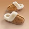 Birkenstock Cotton Slippers for Children, Boys and Girls, Autumn and Winter 2025 New Warm Outer Wear, Velvet Half-haired Slippers for Girls