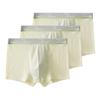 3 Pezzi Biancheria Intima da Uomo Boxer da Uomo Traspirante U Convesso Mutande Comode Mutande L XL XXL 3XL 4XL