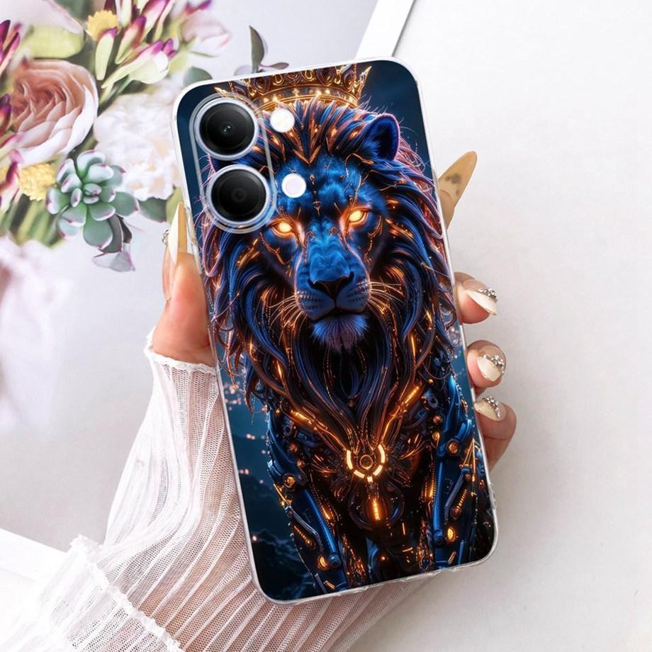 Flower Cartoon Fashion Design Phone Case For Vivo Y05 Y11D 4G Vivo Y11 Y21 5G Funda Soft Silicone Clear Back Cover V2553 V2554