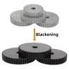 Spur Gear 1M-77T/78T/79T/80T/81T/82T/83T/84T/85T/86T Teeth Pitch 3.14 Mm Total Height 10 Mm Gear Wheel Carbon Steel Blackening