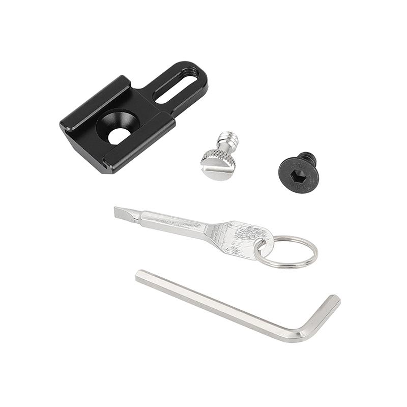 SZRig Universal Cold Shoe Mount With 1/4"-20 Mounting Groove & Stud Screw For DSLR Camera Cage Kit Shoe Accessories