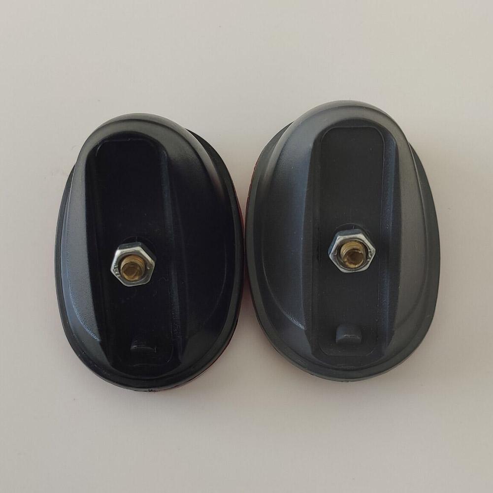 2 Pcs Bicycle Oval Rear Mudguard Reflector Bike Oval Rear Fenders Reflector Bicycles Safety Warning Reflector