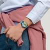 Swatch Chagall's Blue Circus SUOZ365 Watch, Blue