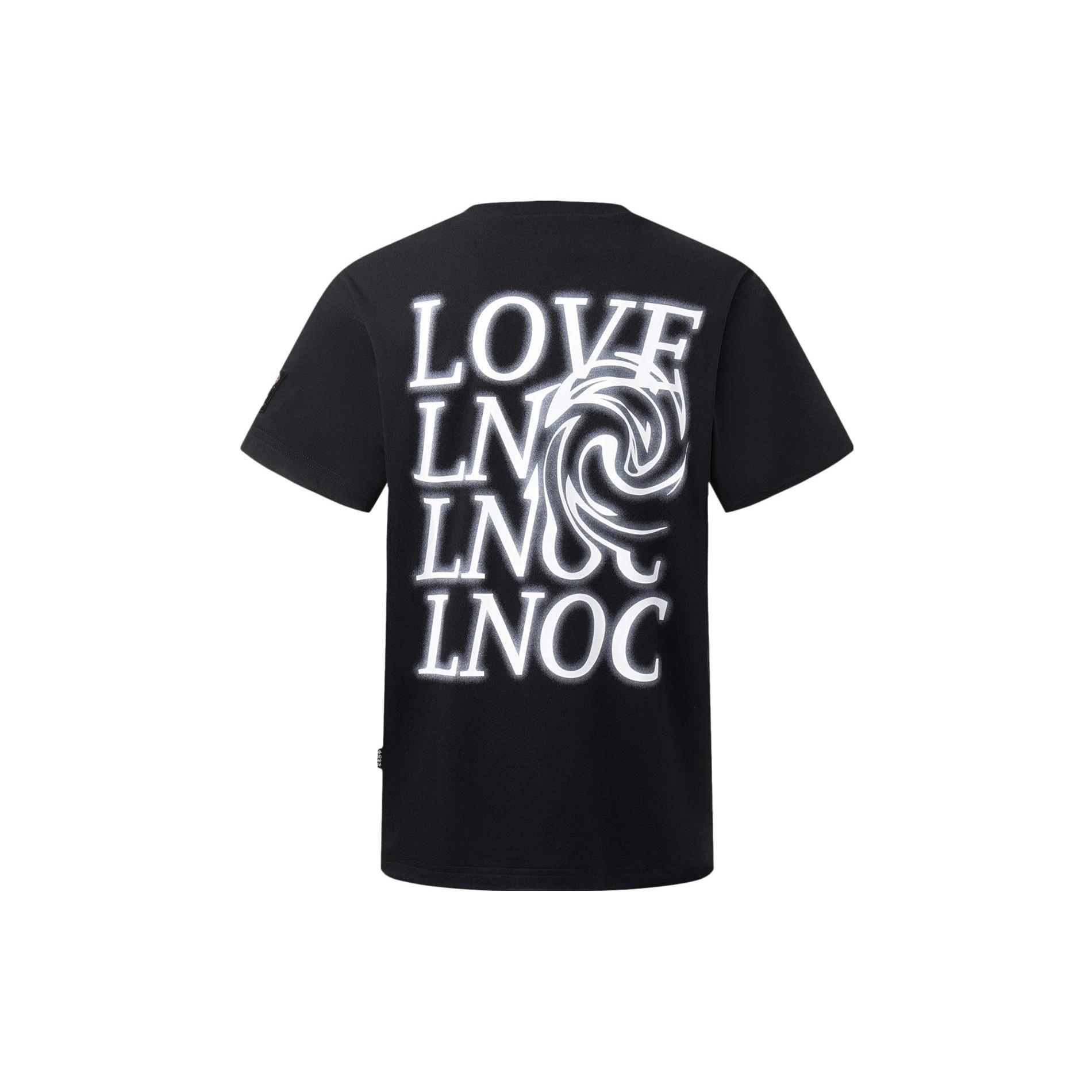 Li-Ning Valentine s Day Graphic T-shirt Black Men s AHST167-1 L