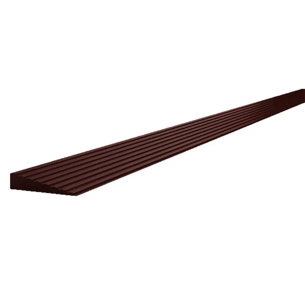 1pc 0.9m/35.43in Multi Purpose Ramp Mat Door Threshold Ramp Self Adhesive Durable Non Slip Suitable for Home Accessories