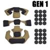Tactical Wendy Helmet Adjustable Suspension System Fast MICH Helmet Protective Pads Gen4 Memory Spongy Foam Pad Helmet Accessory