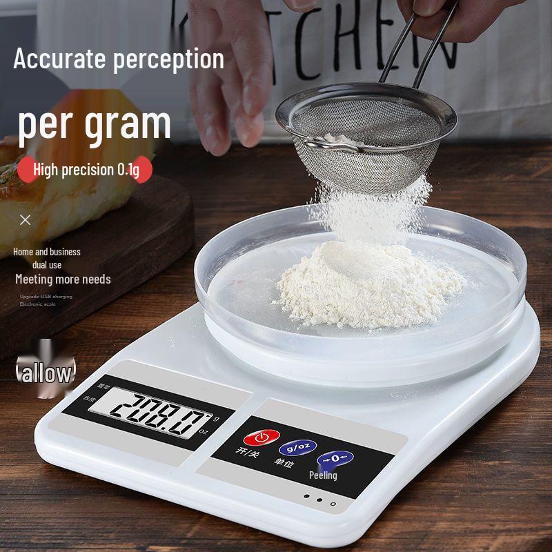 High-Precision 0.1g-3g Kitchen Baking Scale