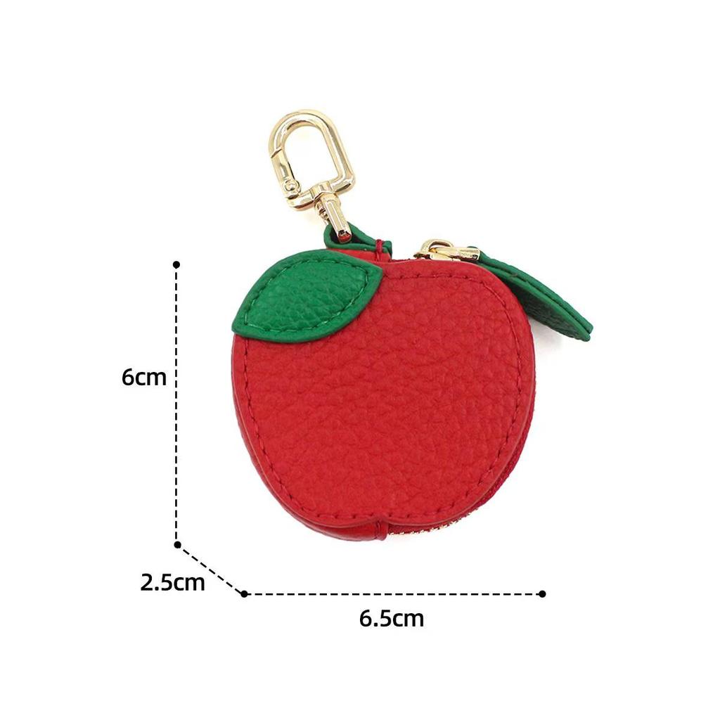 Beliebte Frucht-Münzbörse Schlüsselanhänger: Frisch, Schlicht, Anhänger-Taschenanhänger gegen Verlust