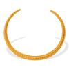 French retro niche new Chinese hollow striped bracelet titanium steel fashion exquisite polished open stacked bracelet