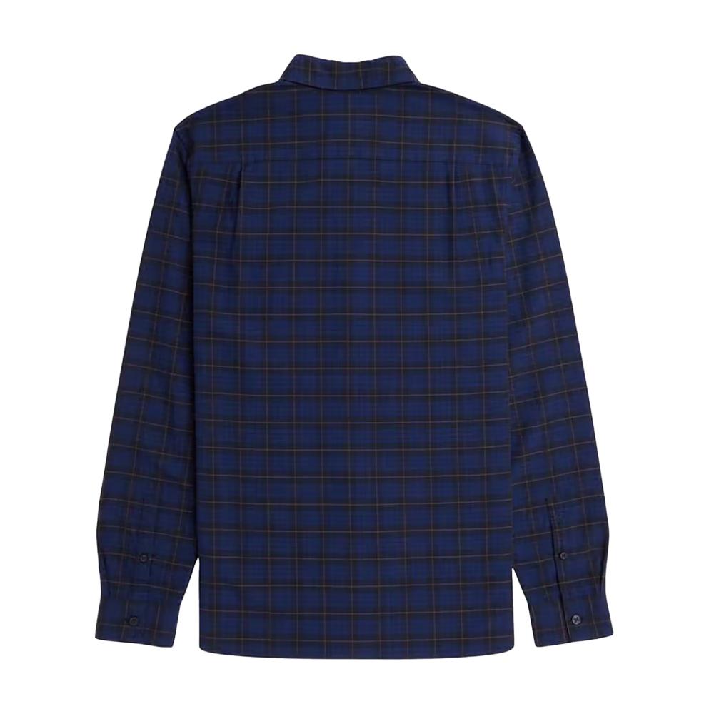 Fred Perry Mens Tartan Long-Sleeved Shirt