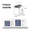 Household Automatic Self Cleaning Ice Maker Silent Operation Ice Making Machine Small Electric Ice Cube Maker