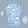 Baby Strollers Cushion Seat Liner with Cartoon Pattern Soft Cushion Comfortable Baby Seat Pad Breathable Baby Pram Pad