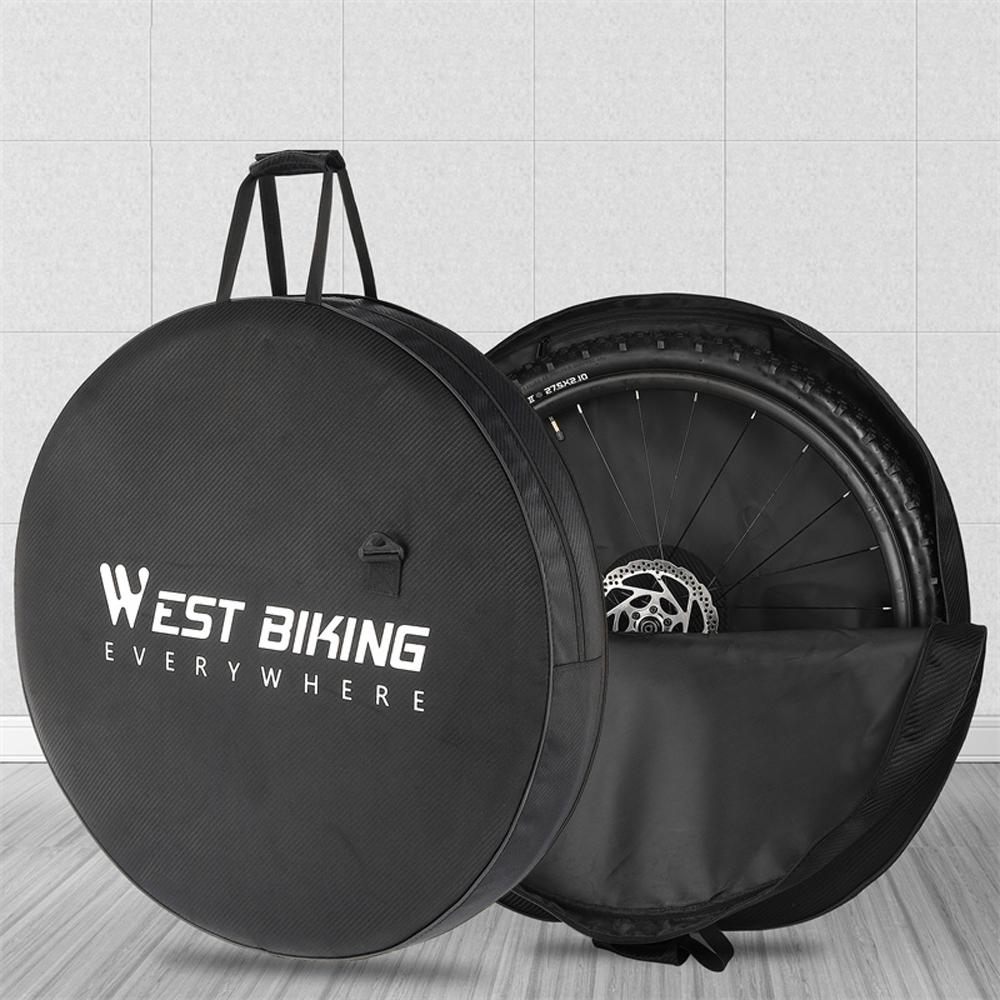 Bike Wheel Bag MTB Road Bike Wheel Oppbevaringsveskesett Bærbar oppbevaringsveske for 26-29 tommers sykkelhjul