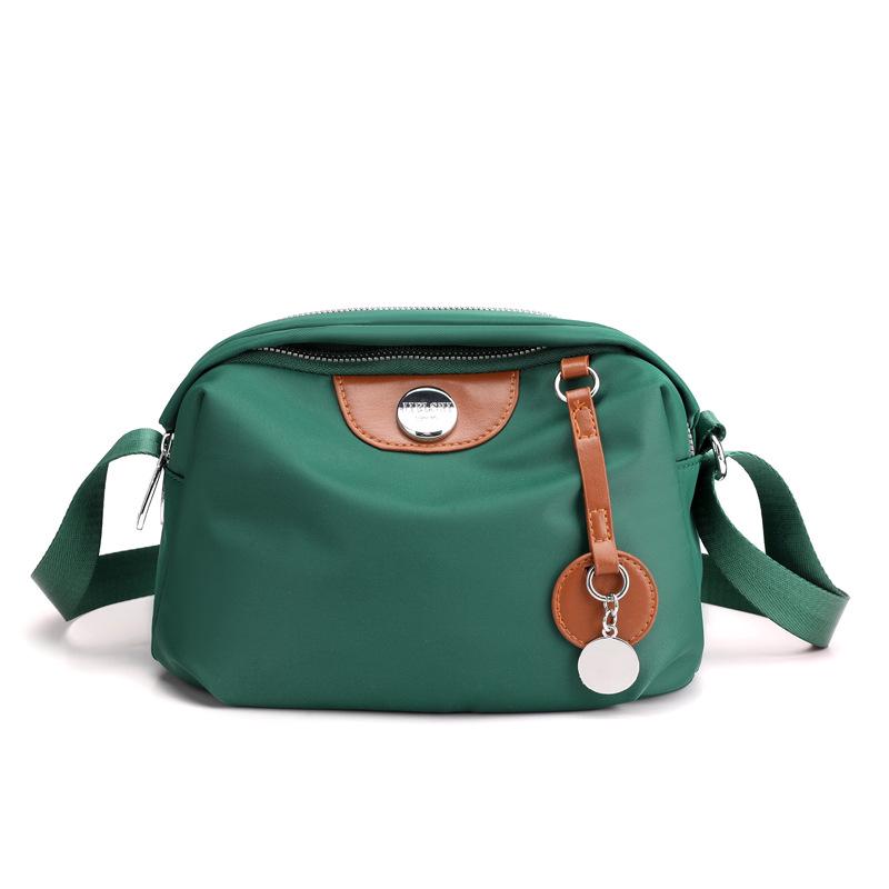 

Женская легкая сумка кроссбоди из ткани Оксфорд 2025 года – Модная, универсальная, однотонная сумка через плечо 22*10*15 cm