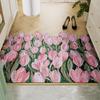 Entrance Dust-proof Silk Circle Floor Mat Entrance Door PVC Door Mat Anti-slip Home Carpet Mat