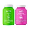 Arth Brain Fog & Perimenopause Support for Women | Brahmi for Focus + Chasteberry, Ashwagandha, Black Cohosh for Hot Flashes | 30 Capsules Each