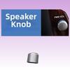 Car Interior Upgrade Silver Audio Knob Cover Car Stereo Control ABS Quick Install Easy Installation Replacement Installation