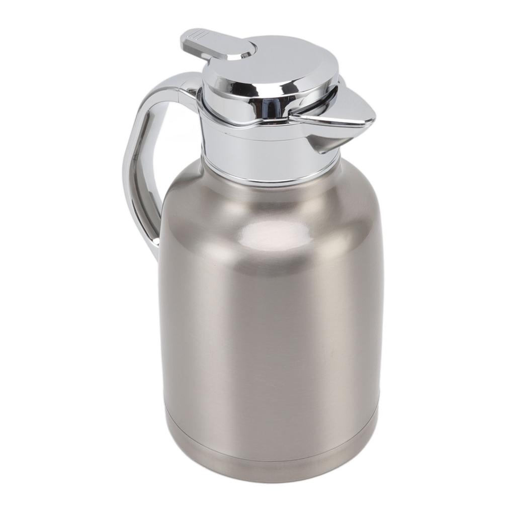 304 Stainless Steel Thermal Tea Pot Insulated Coffee Pot Hotel Restaurant Welcome Pot Silver