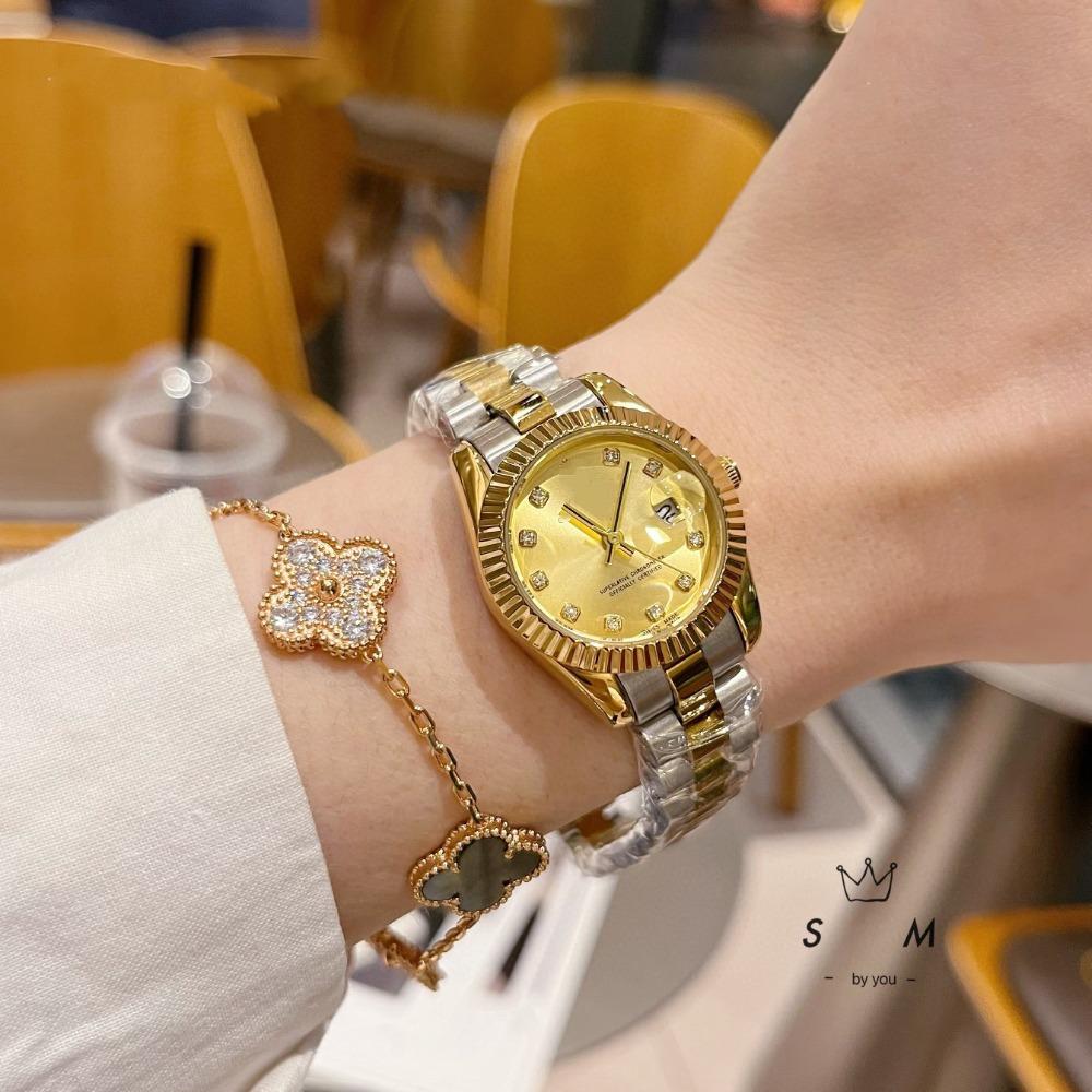 Micro Business Labor Family Diary Series Fashion Trend Steel Belt Watch Female Famous Watch Quartz Watch Female Male