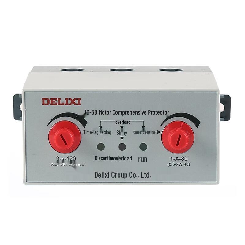 Delixi Electric JD-5 Motor Protector 1-80A