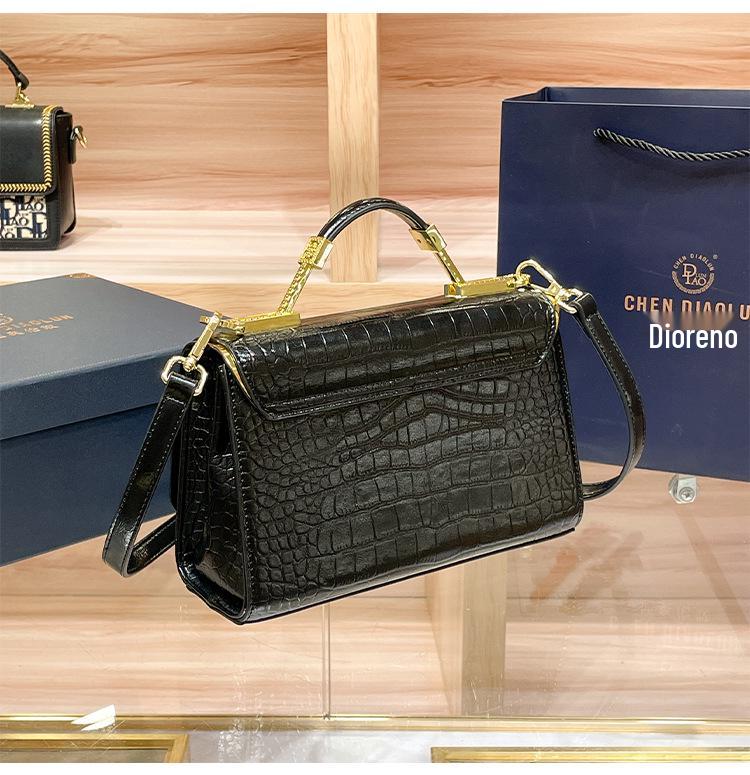 2024 Nyári Női Luxus Eredeti Bőrből Készült Keresztpántos és Válltáska - Kézzel Készített Csúcskategóriás Kialakítás