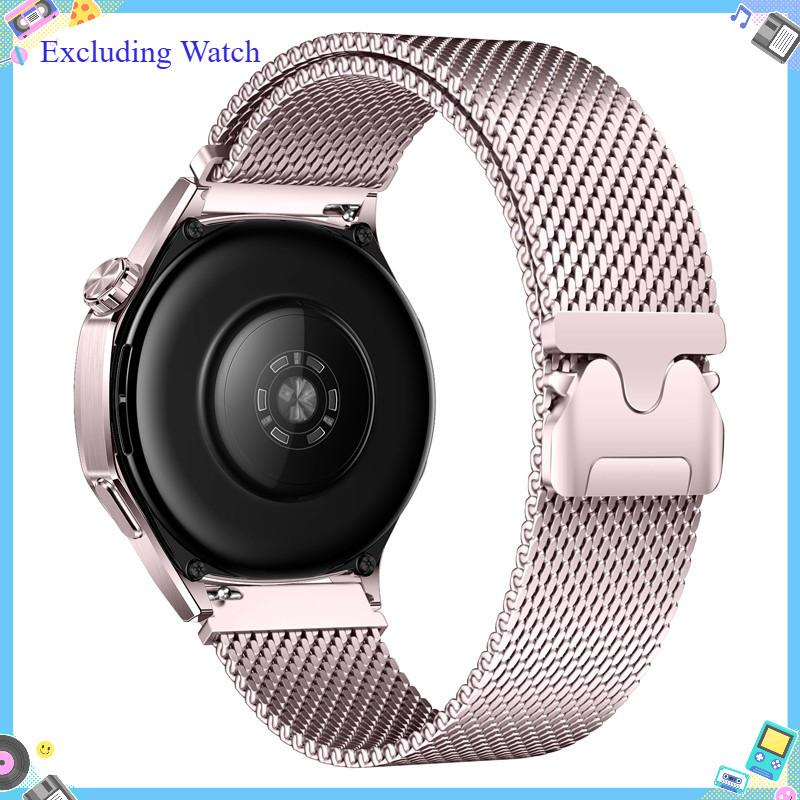 18/20/22mm Milanese Loop Strap For Huawei Watch GT6Pro 5 4 GT5Pro 46mm Metal Parachute Buckle For Samsung Galaxy Watch 7 6 4 4