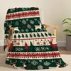 Joyful Companion, Cozy Christmas-Themed Flannel Throw Blanket - Soft, Lightweight & Warm for All Seasons - Perfect for Bed, Sofa