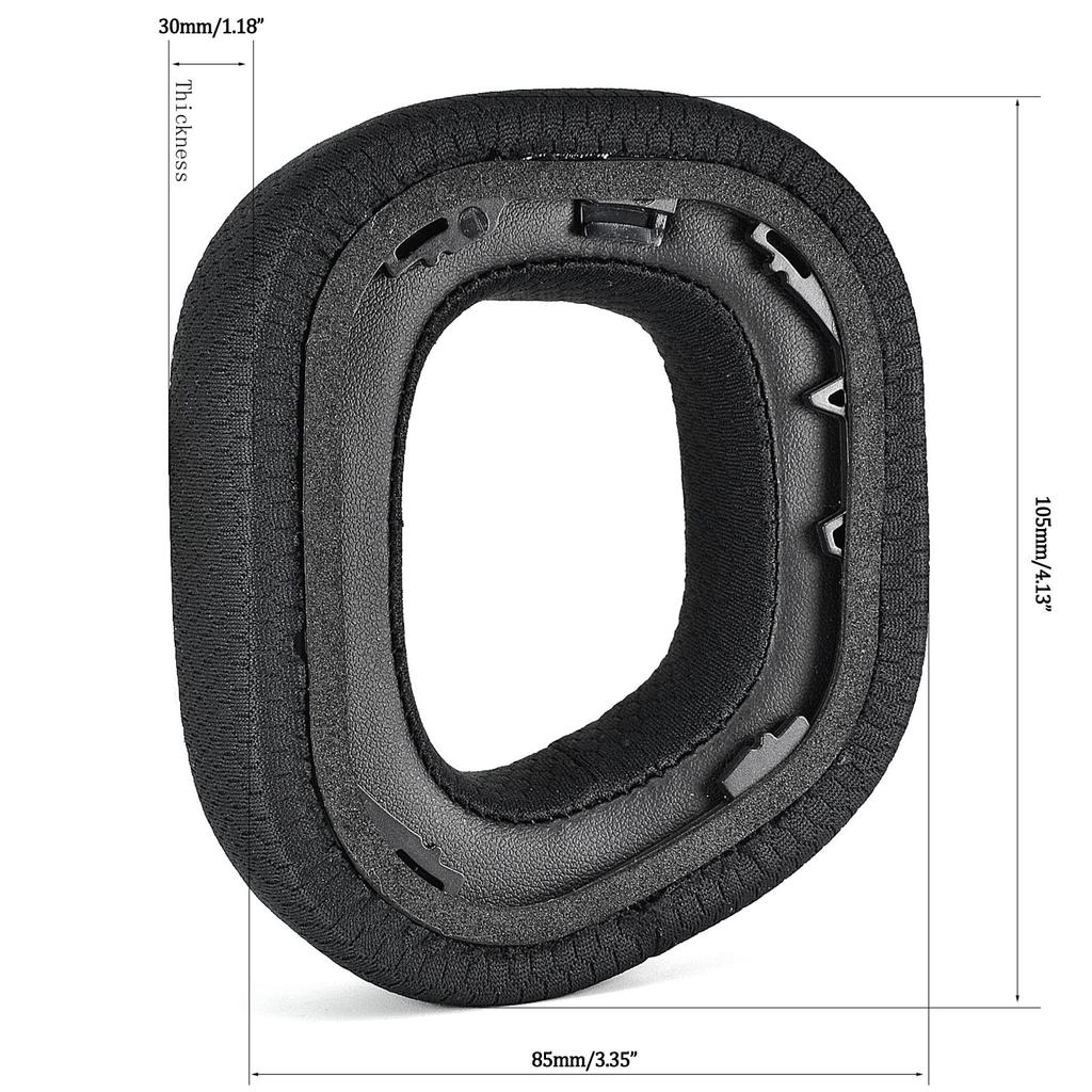 Soft Qualified Ear Pads Soft Cushion Sleeves for CORSAIR HS80 RGB Headset