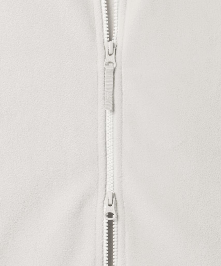 Musinsa Standard Essential Polar Fleece High-Neck Jacket [Ivory]