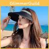 Sparkling Open Top Sun Hat For Beach And Outdoor Activities