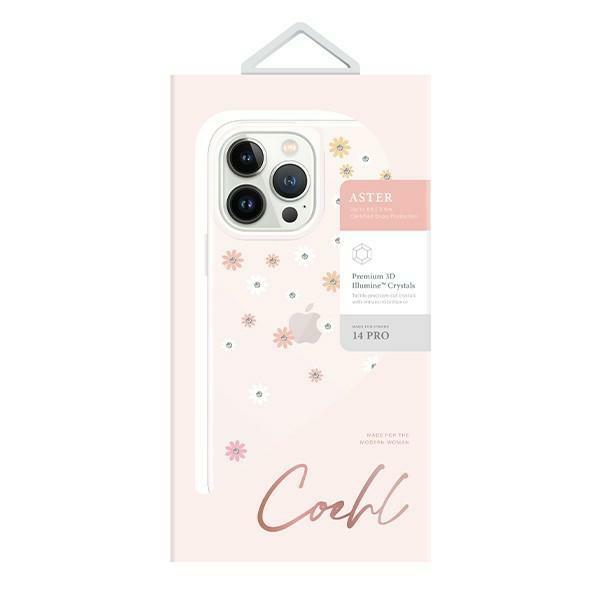 Etui do iPhone 14 Pro UNIQ Coehl Aster Różowe