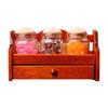 Sealed Jar Shelf Model Figure For Doll House Kitchen 1/12 Scale Miniature Furniture Realistic Crafting Project Accessory