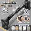 Stainless steel telescopic rod clothes drying rod non-punching support rod curtain rod strong load-bearing shower curtain rod wardrobe hanging rod
