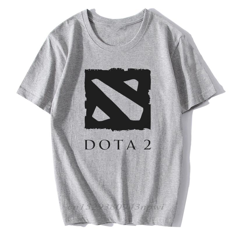 Obrana Prastarých Tričko Pánské Dota 2 Mužské Tričko Hra pro Více Hráčů Pánské Bavlněné Kulatý Výstřih Trička Tričko Týmová Trička Camiseta