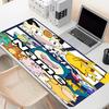 Özel İsim Kişiselleştirilmiş Anime Desenli Mouse Pad, Dizüstü Bilgisayar Masa Matı, Ev için Dekoratif Masa Matı Klavye Altlığı Hediye