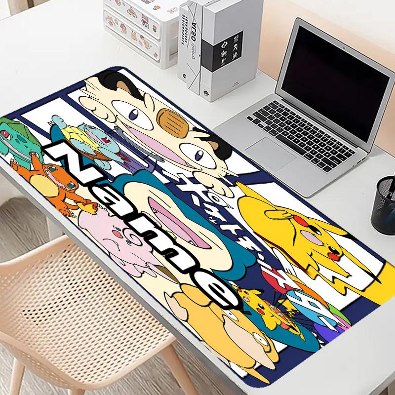 Özel İsim Kişiselleştirilmiş Anime Desenli Mouse Pad, Dizüstü Bilgisayar Masa Matı, Ev için Dekoratif Masa Matı Klavye Altlığı Hediye