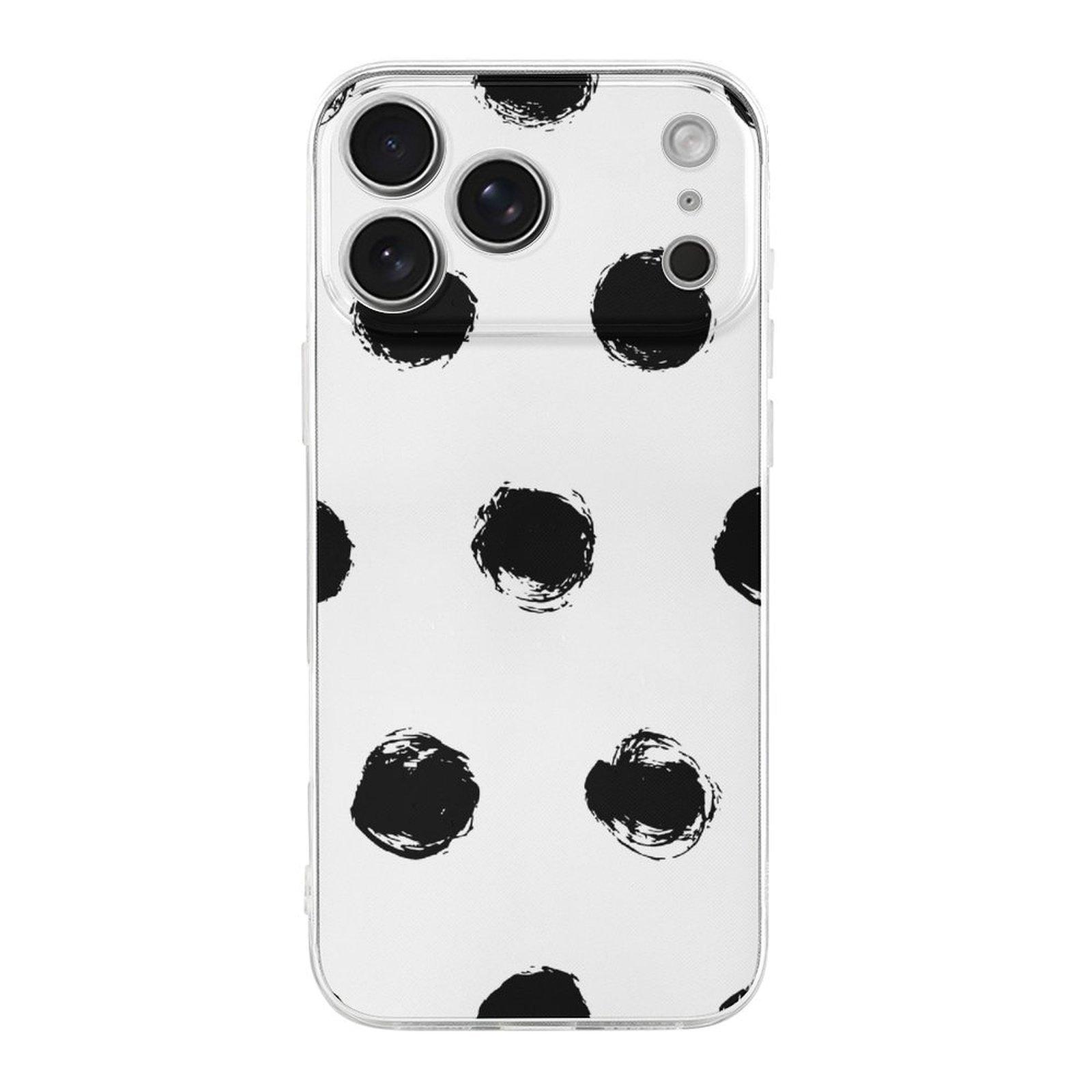 

1 Pack For iPhone 17 Series TPU Phone Case Flexible Anti-Scratch Protective Design, Daily Protection IPHONE-17ProMax белый