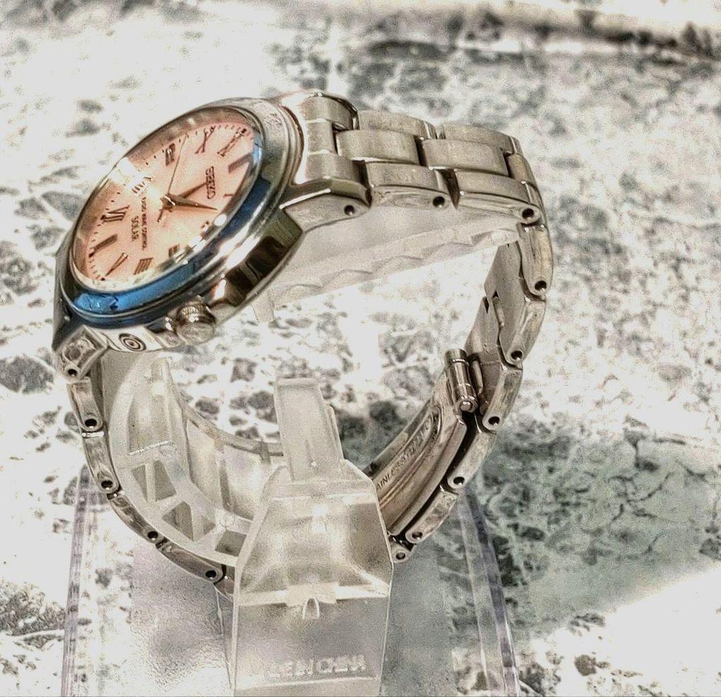 [USED] SEIKO Solar Watch for Women, Pink, Working