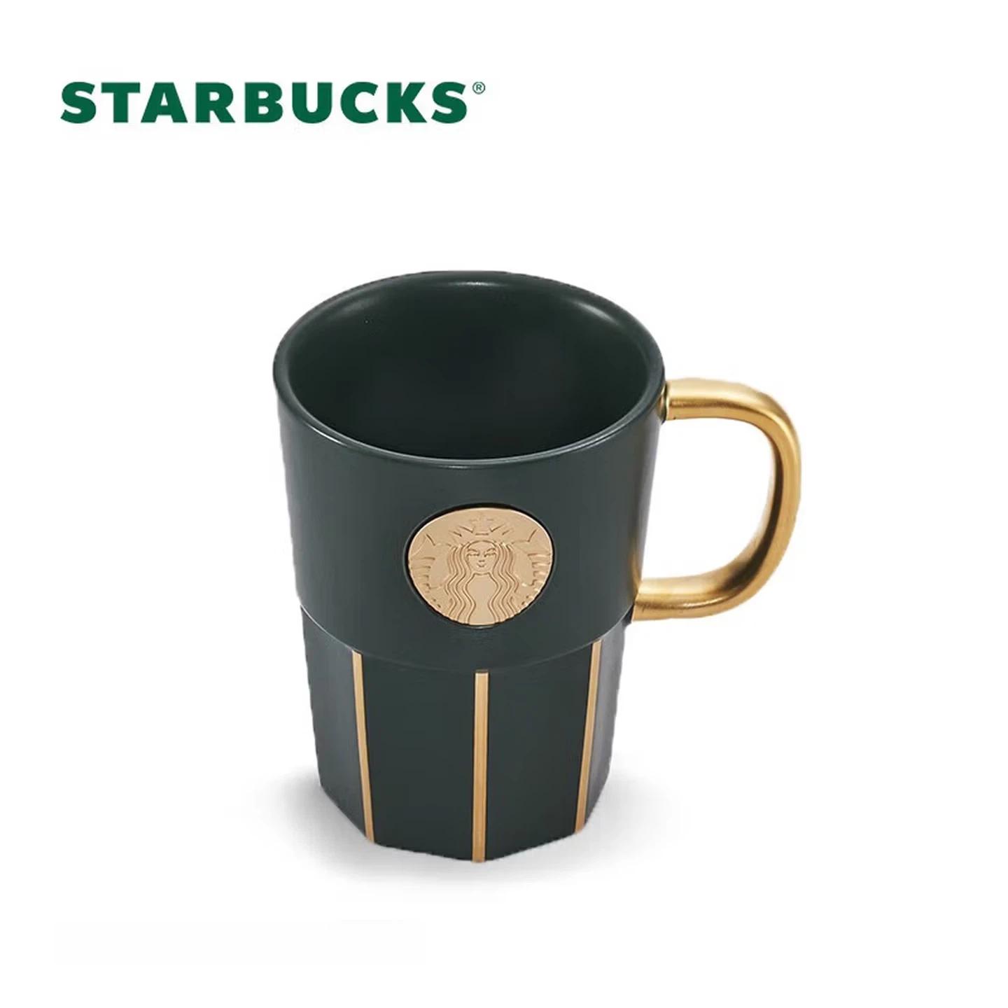 Starbucks Tumši zaļš Dievietes paraksta krūze