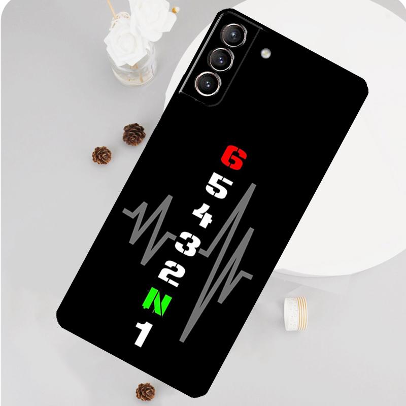 Motorcycle Gear Phone Case For Samsung Galaxy S25 S26 Ultra S20 S21 S22 S23 S24 S10 Plus S25 FE Funda Cover