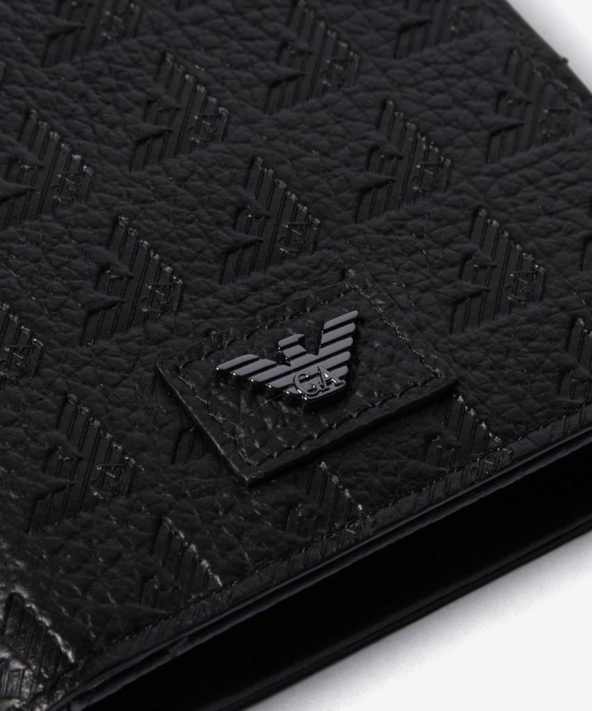 Wallet EM001741 AF14774 COINPOCKET WALLET [Emporio Armani] Bi-fold Men's BLACK/Black [Used]