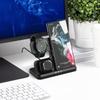 3 in 1 Wireless Charger Dock Station for S22/S21/S20/Note 20 Phones,Watch 4/3/Active 2 Smartwatch Quick Charging Stand