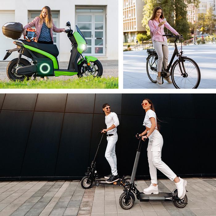 Qoltec Szybka Ładowarka do roweru skutera elektrycznego 36V | 42V | 2A | 5.5*2.1 | wodoodporna +kabel zasilający