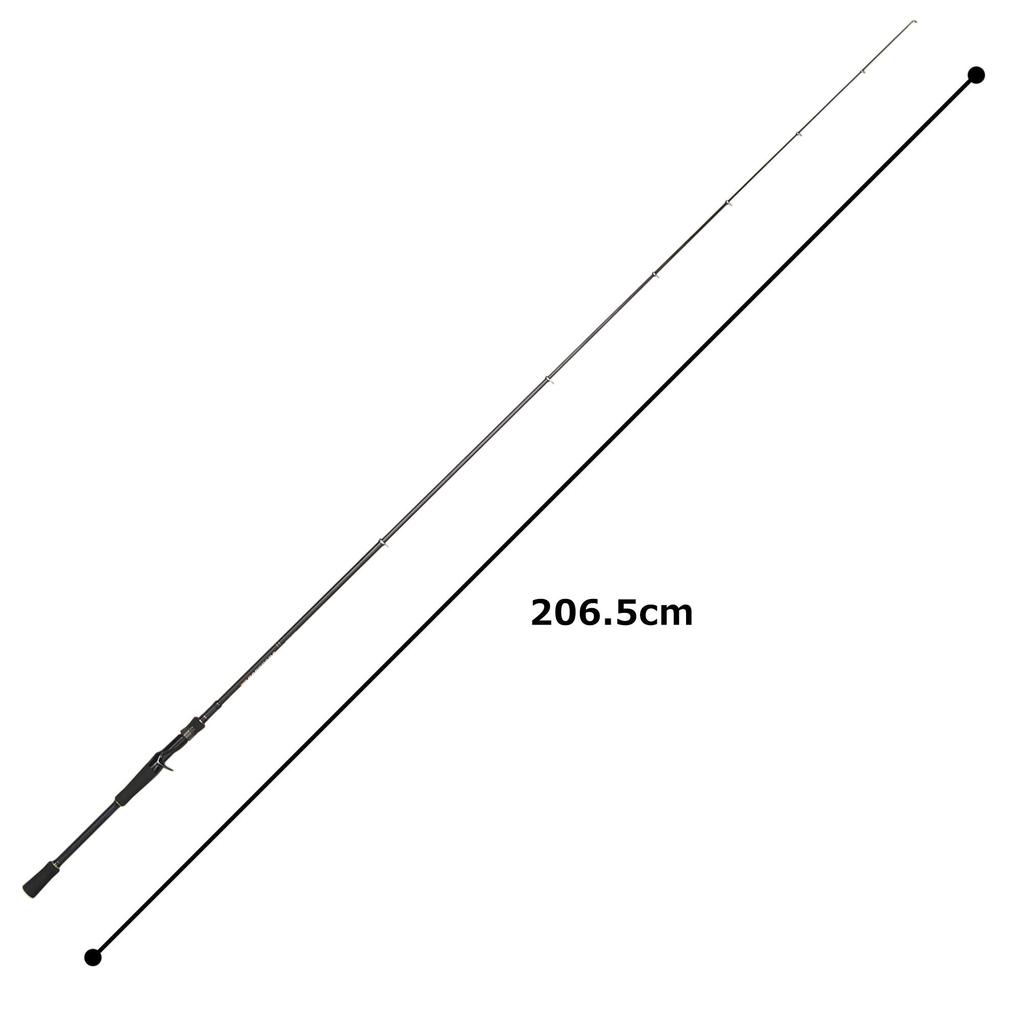 Major Craft Bass Para Model Teleskopický/Baitcasting 7'0" (2,13 m) BXCT-705H