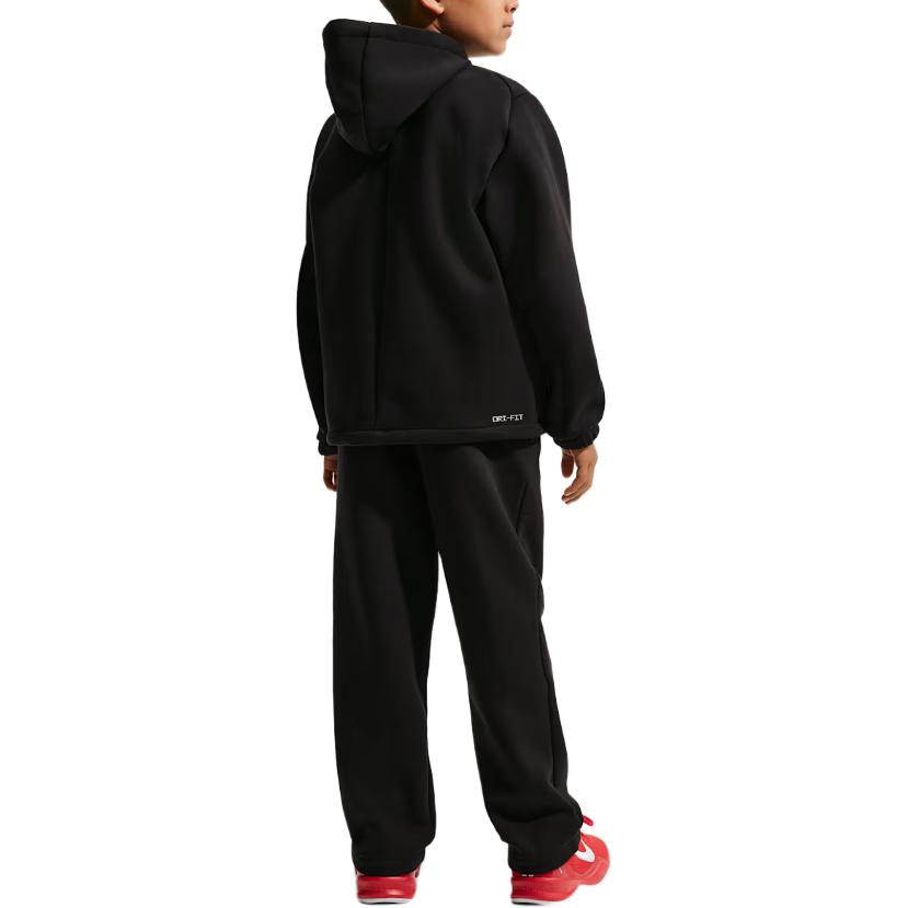Nike Dri-Fit Solid Logo Drawstring Straight Leg Sports Pants Kids bottoms IF4999-010