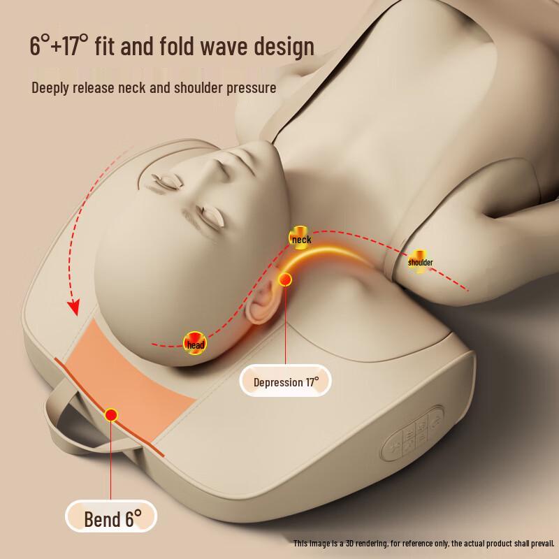 Zhigao Multi-functional Neck and Back Massager Pillow