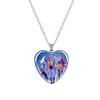 Kpop Demon Hunters Peach Heart Necklace: Anime-Inspired Jewelry for Fans